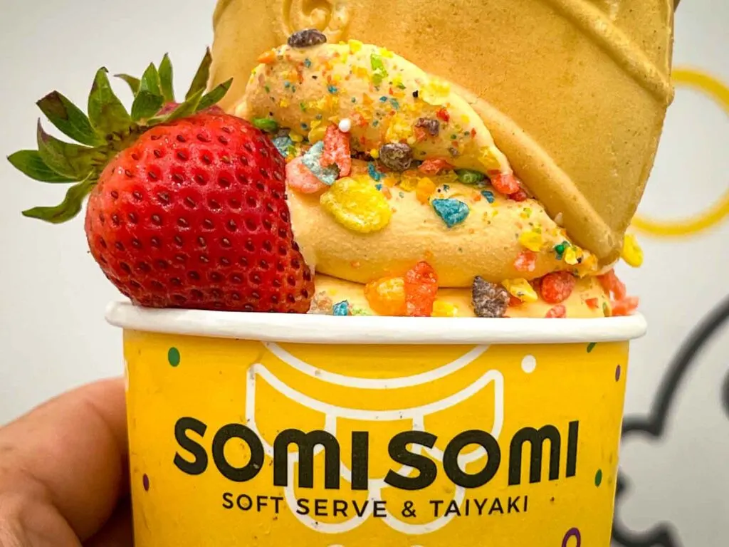 Ice Cream Close Up at SomiSomi in Las Vegas