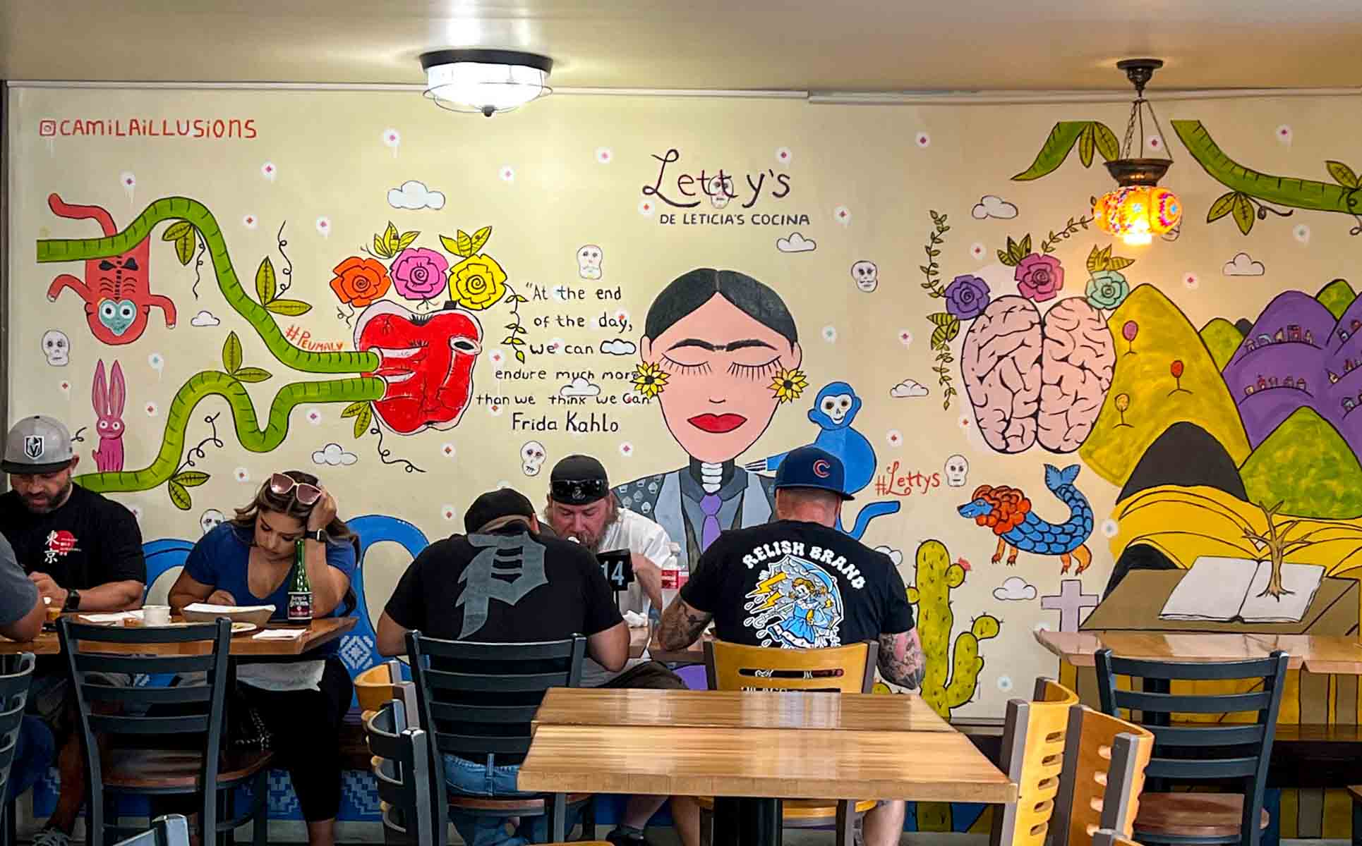 Inside Lettys De Leticias Cocina in Las Vegas