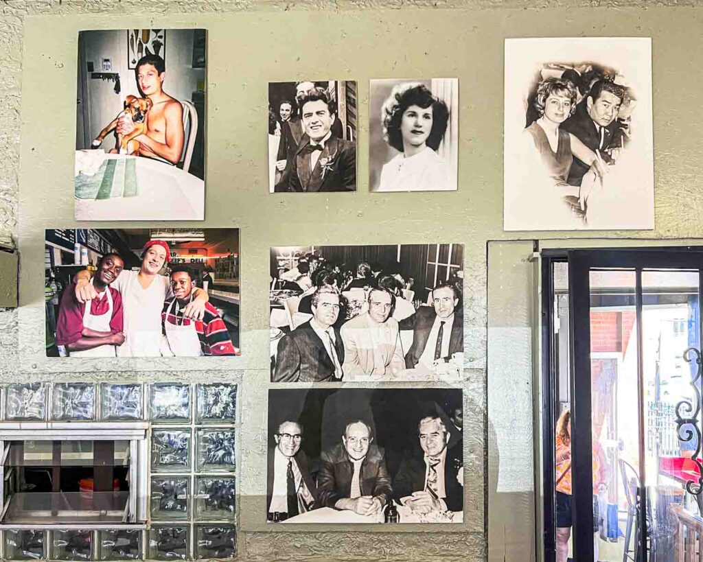 Vintage Photos at Mr. Beef in Chicago