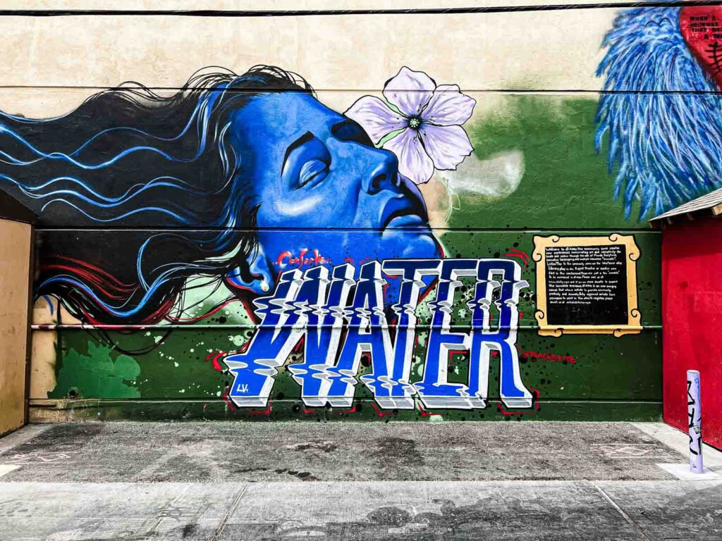 Water Street Art in Downtown Las Vegas