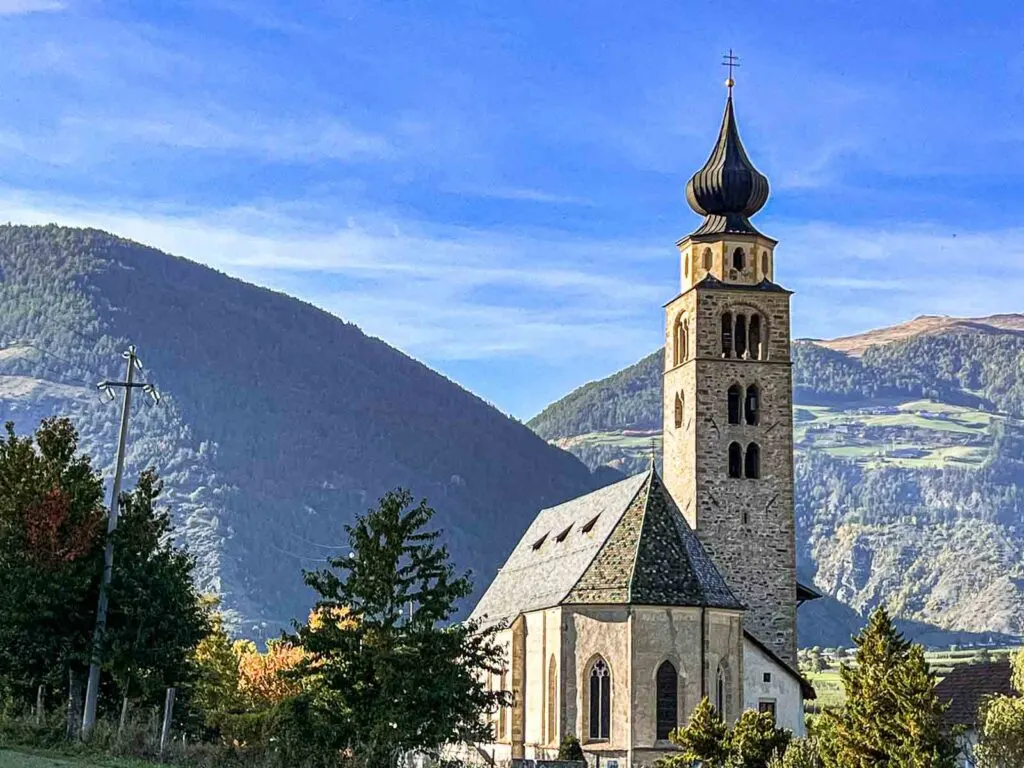 Glorenza Church in Alto Adige