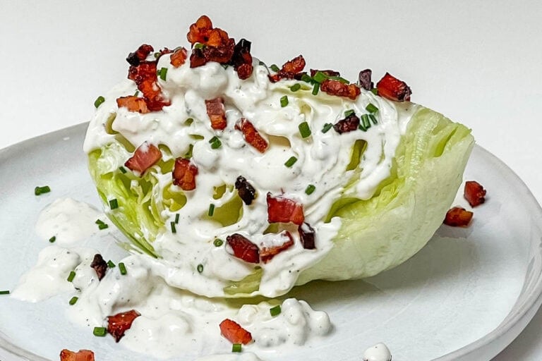 Wedge Salad closeup