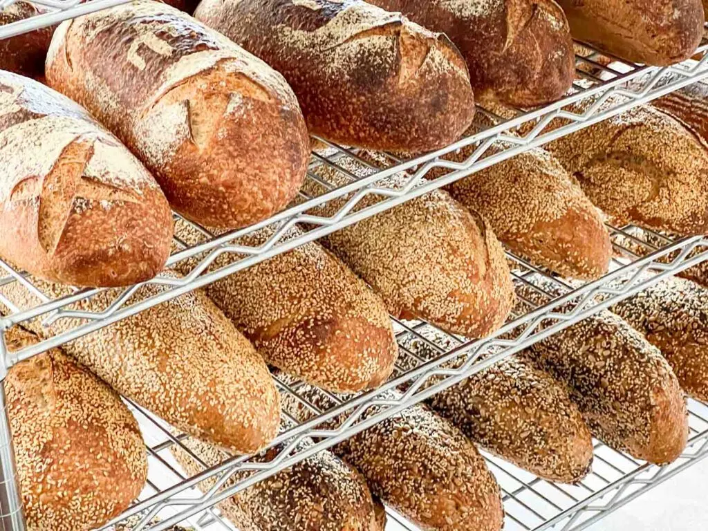 Bread Rack at Barrio Bread in Tucson