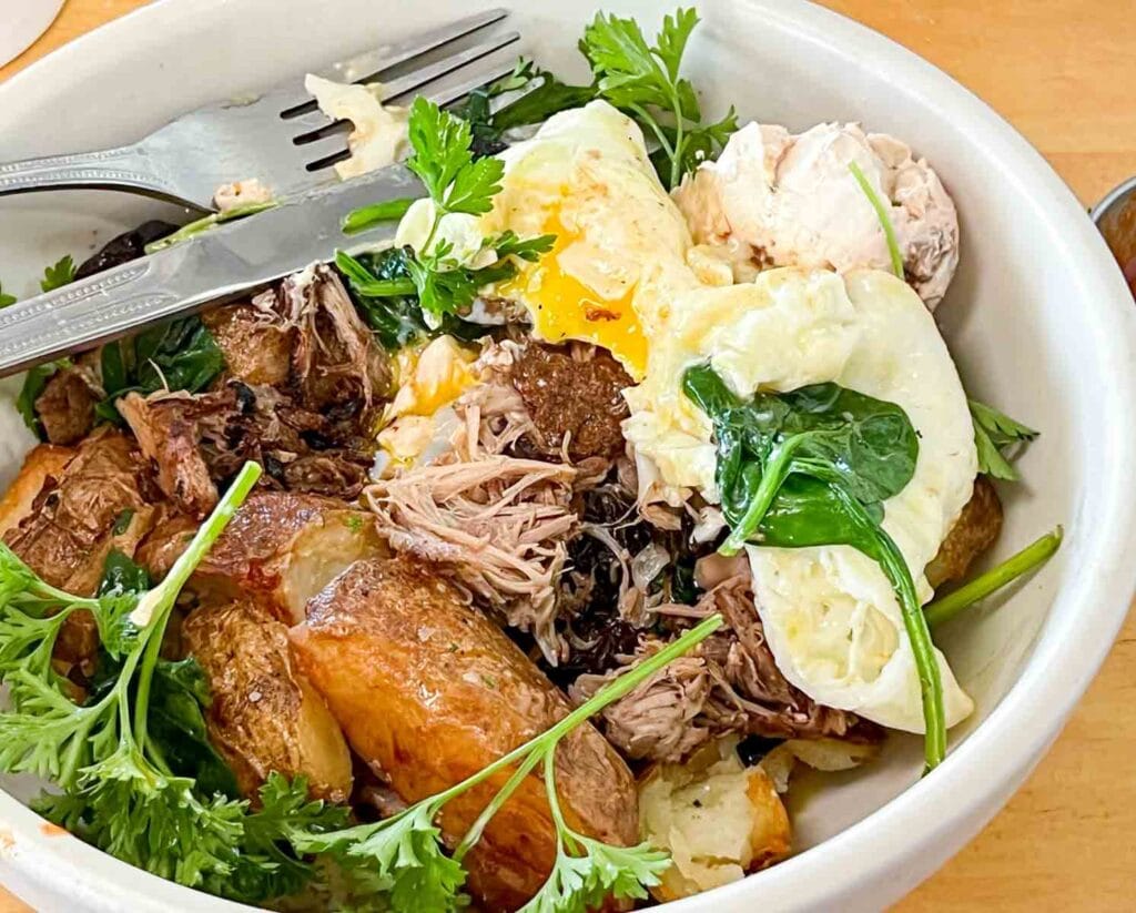 Cast Iron Duck Confit at Prep and Pastry in Tucson