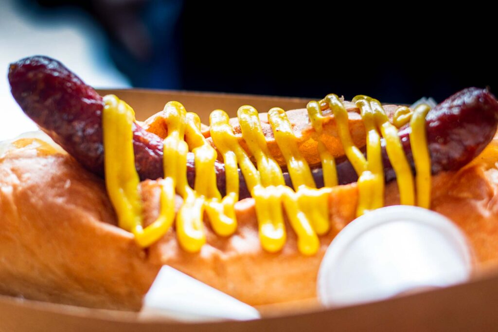 Hot Dog at Frenchie to Go in Paris