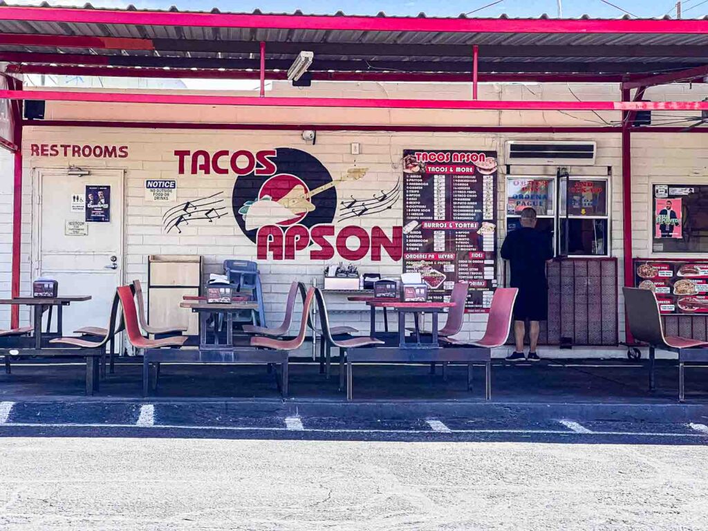 Tacos Apson in Tucson