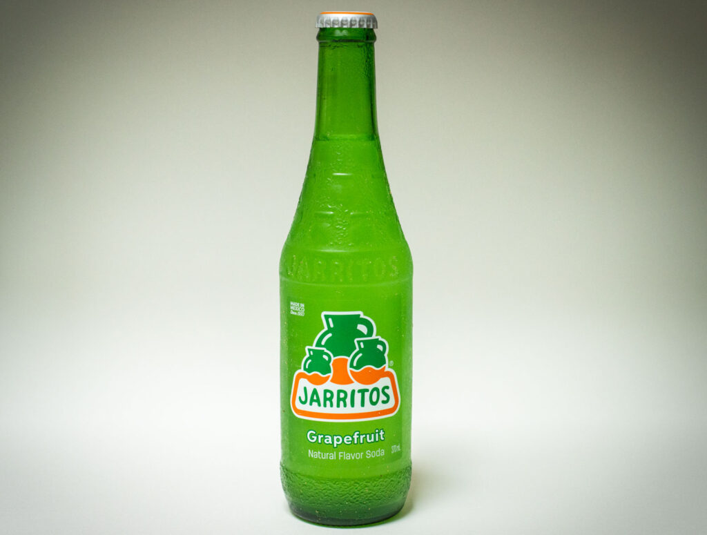 Bottle of Jarritos Grapefruit Soda