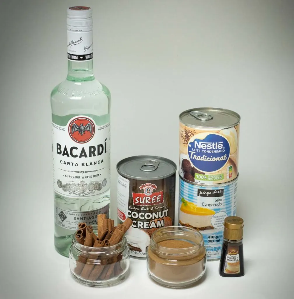 Coquito Ingredients