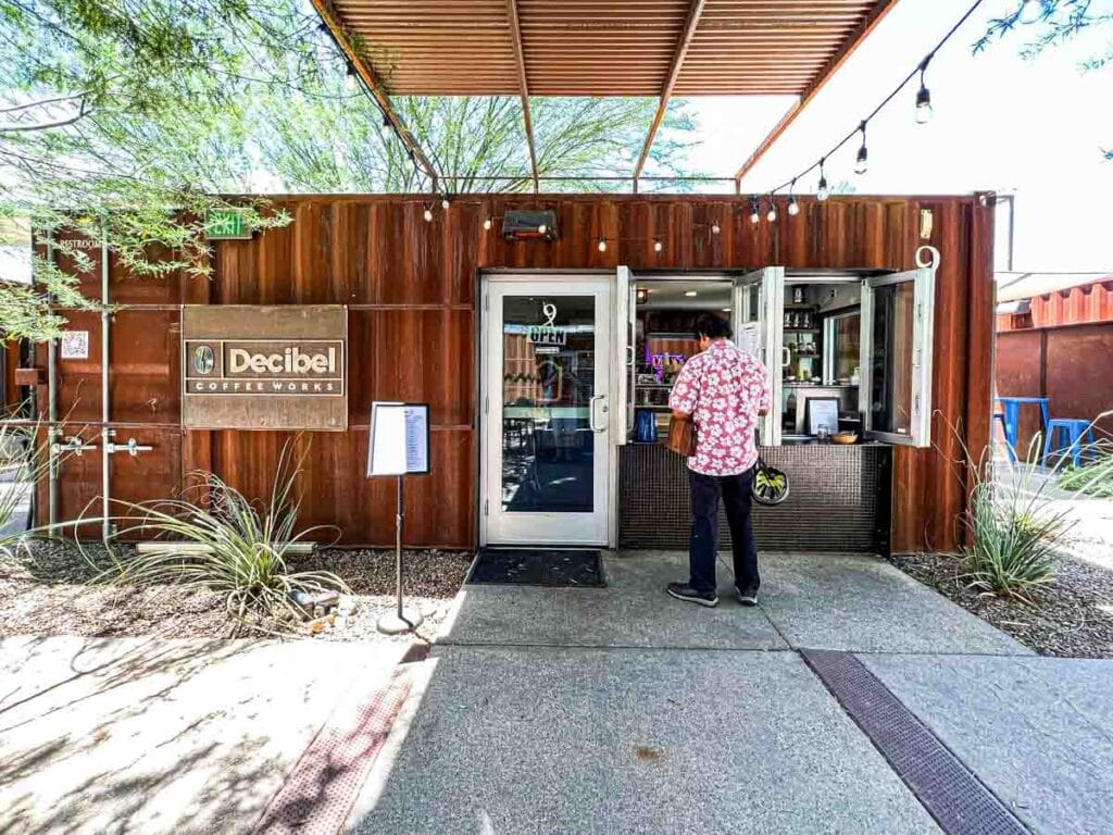 Decibel Coffee Works in Tucson