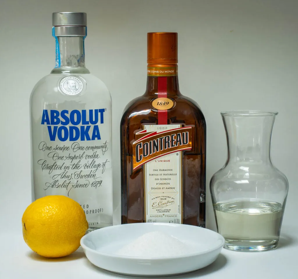 Lemon Drop Martini Ingredients
