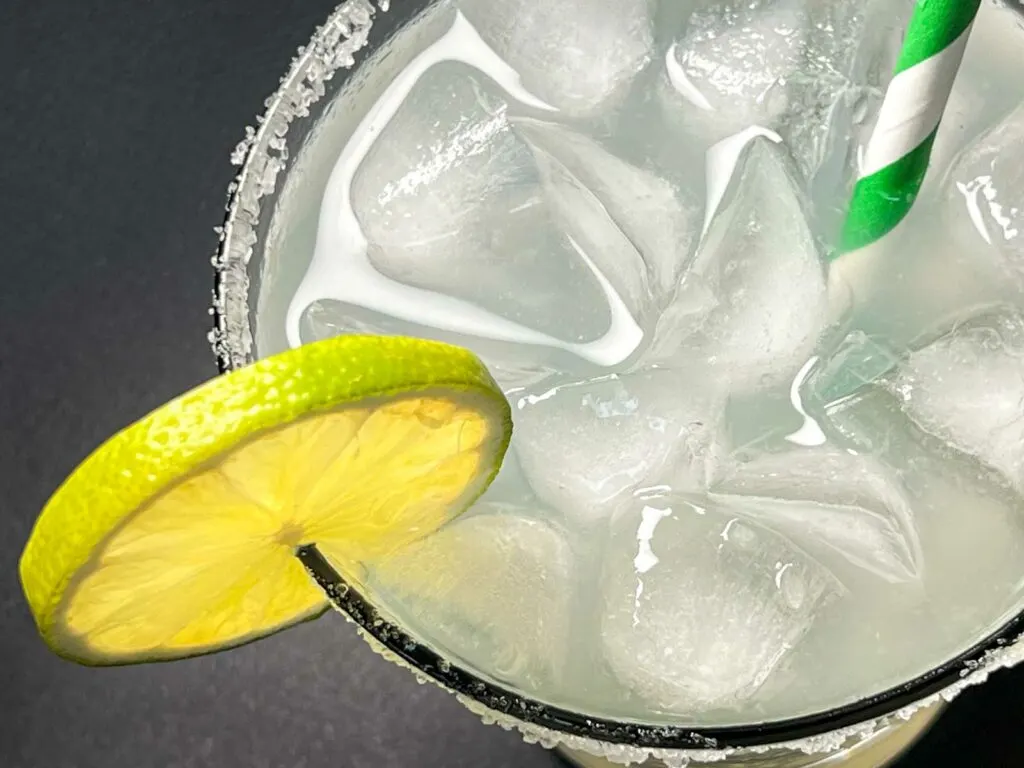 Classic Margarita from Above