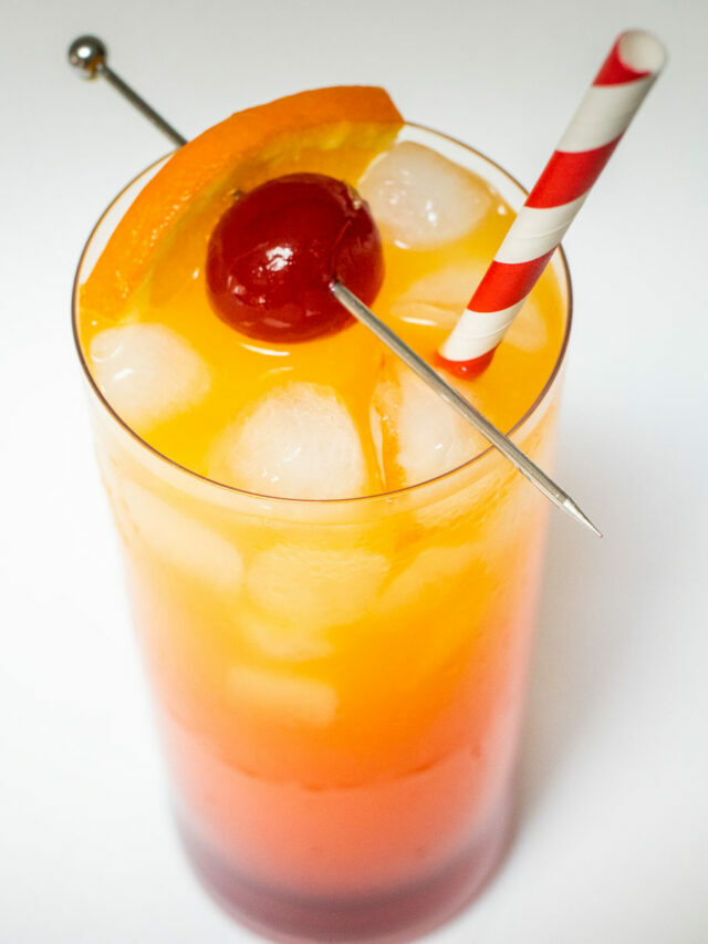Tequila Sunrise Cocktail Story