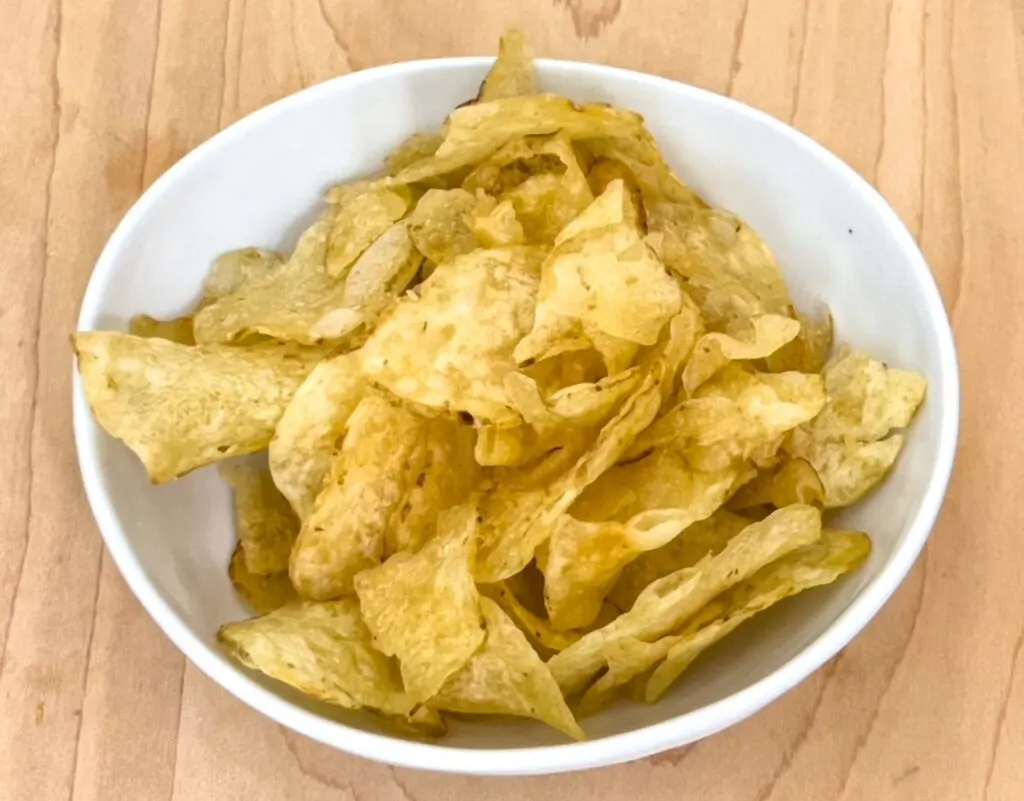 Cape Cod Kettle Chips in White Bowl