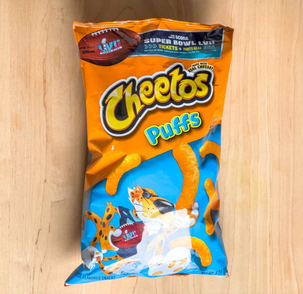 Cheetos Puffs Bag