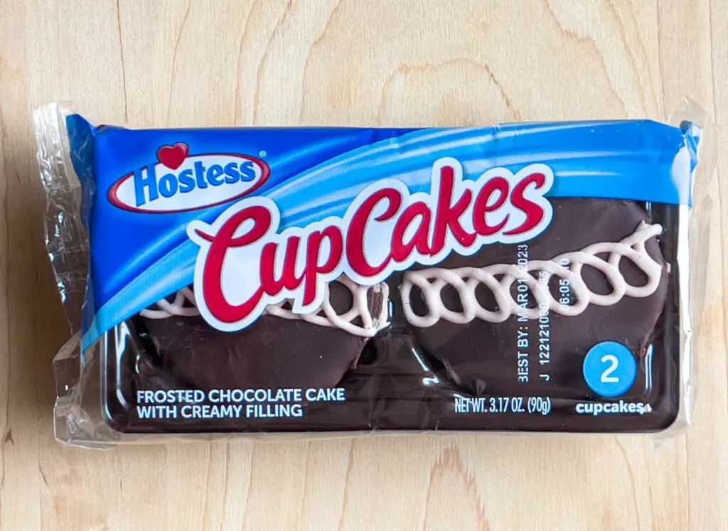 Hostess CupCakes in Package