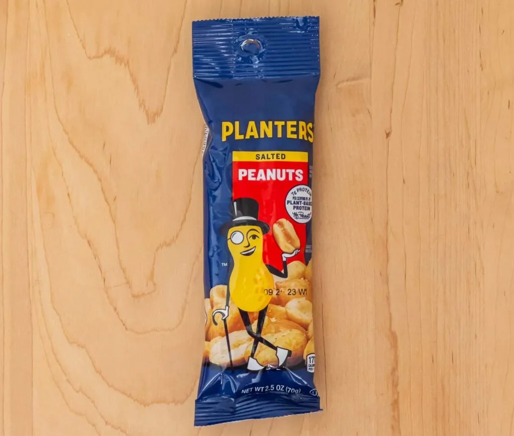 Planters Peanuts in package