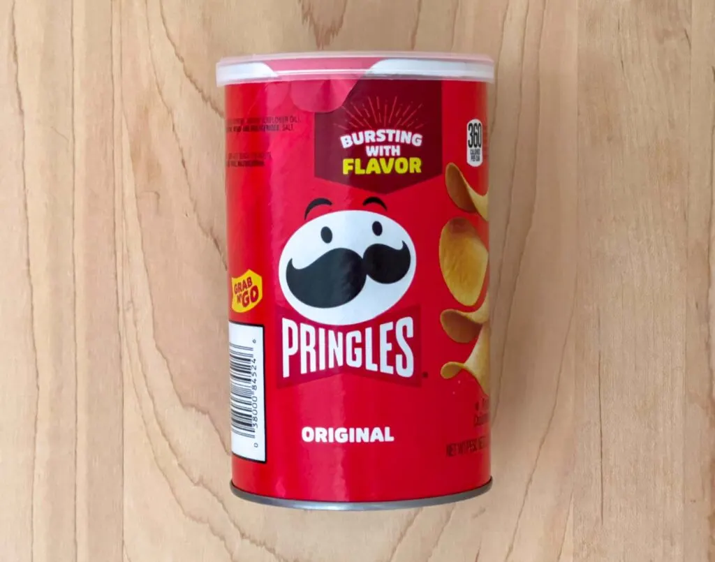 Pringles in Can