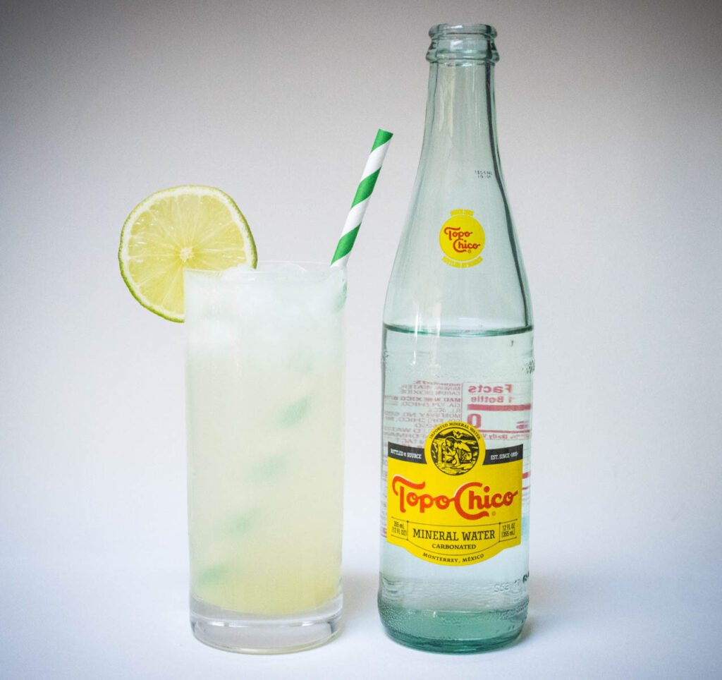 Ranch Water with Topo Chico Bottle