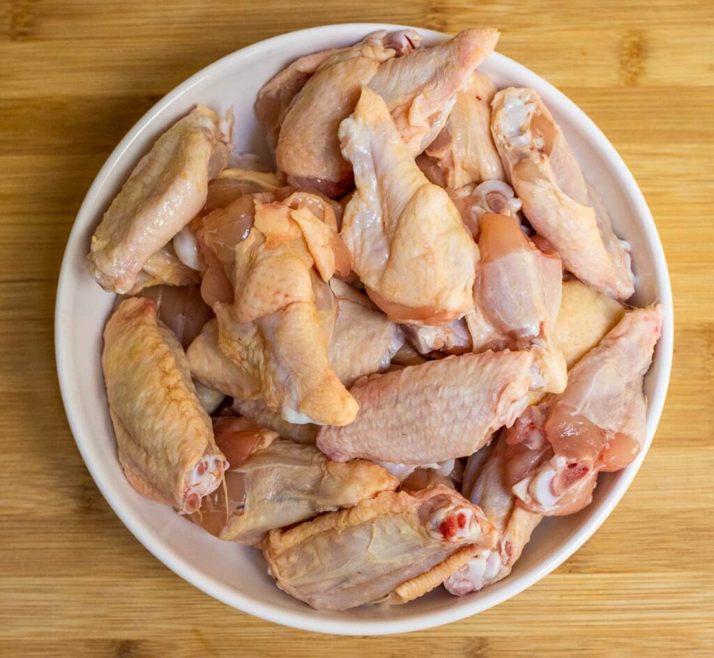 Raw Cut Chicken Wings