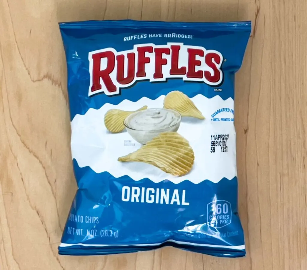 Ruffles Original Chips Bag