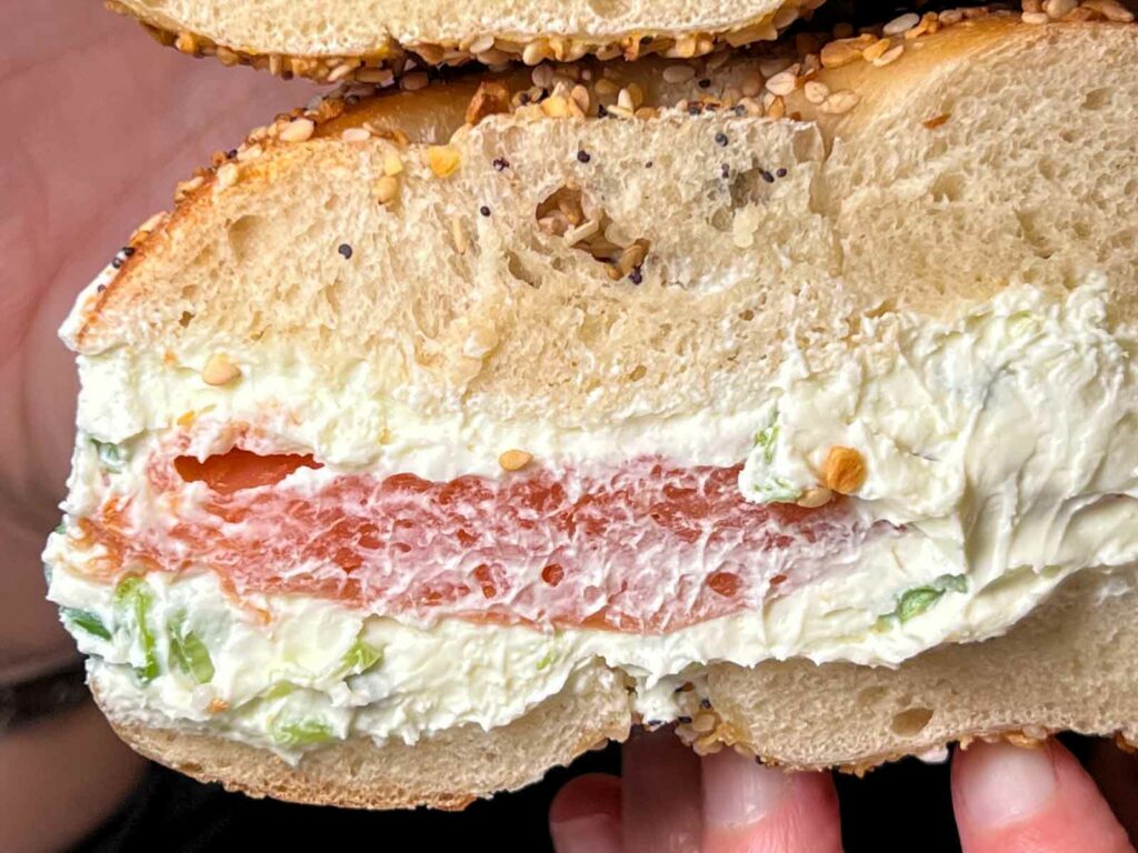 Bagel and Lox at Tompkins Square Bagels in New York City(1)