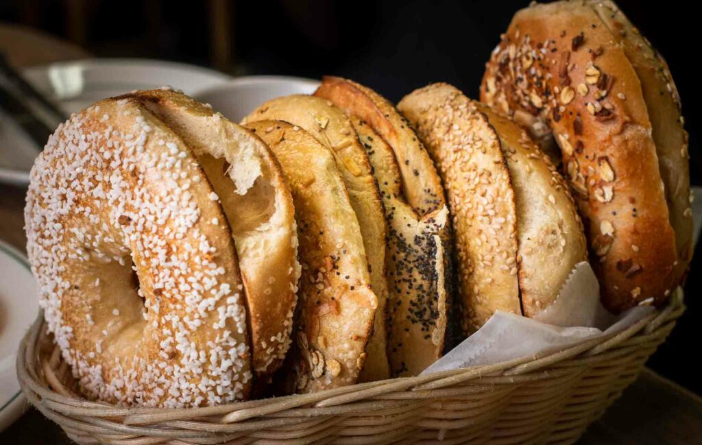 Bagels at Barney Greengrass in New York City