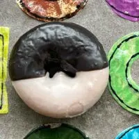 Black and White Donut at Doughnut Plant in New York City