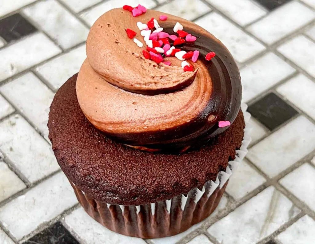 Brooklyn Blackout Cupcake at Little Cupcake Bakeshop in New York City