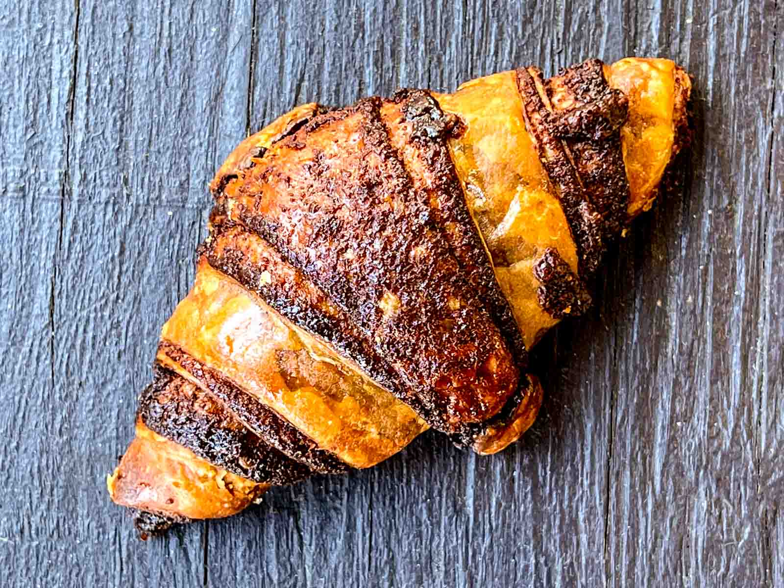 Chocolate Rugelach on Table at at Breads Bakery in New York City