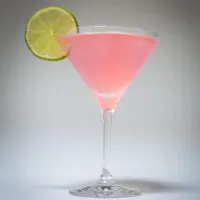 Cosmopolitan Cocktail from Below