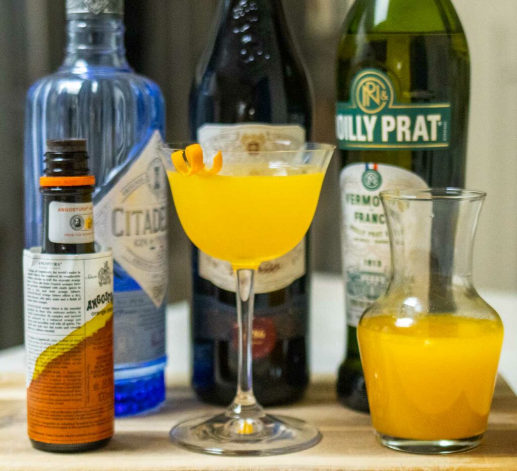 Crafted Bronx Cocktail