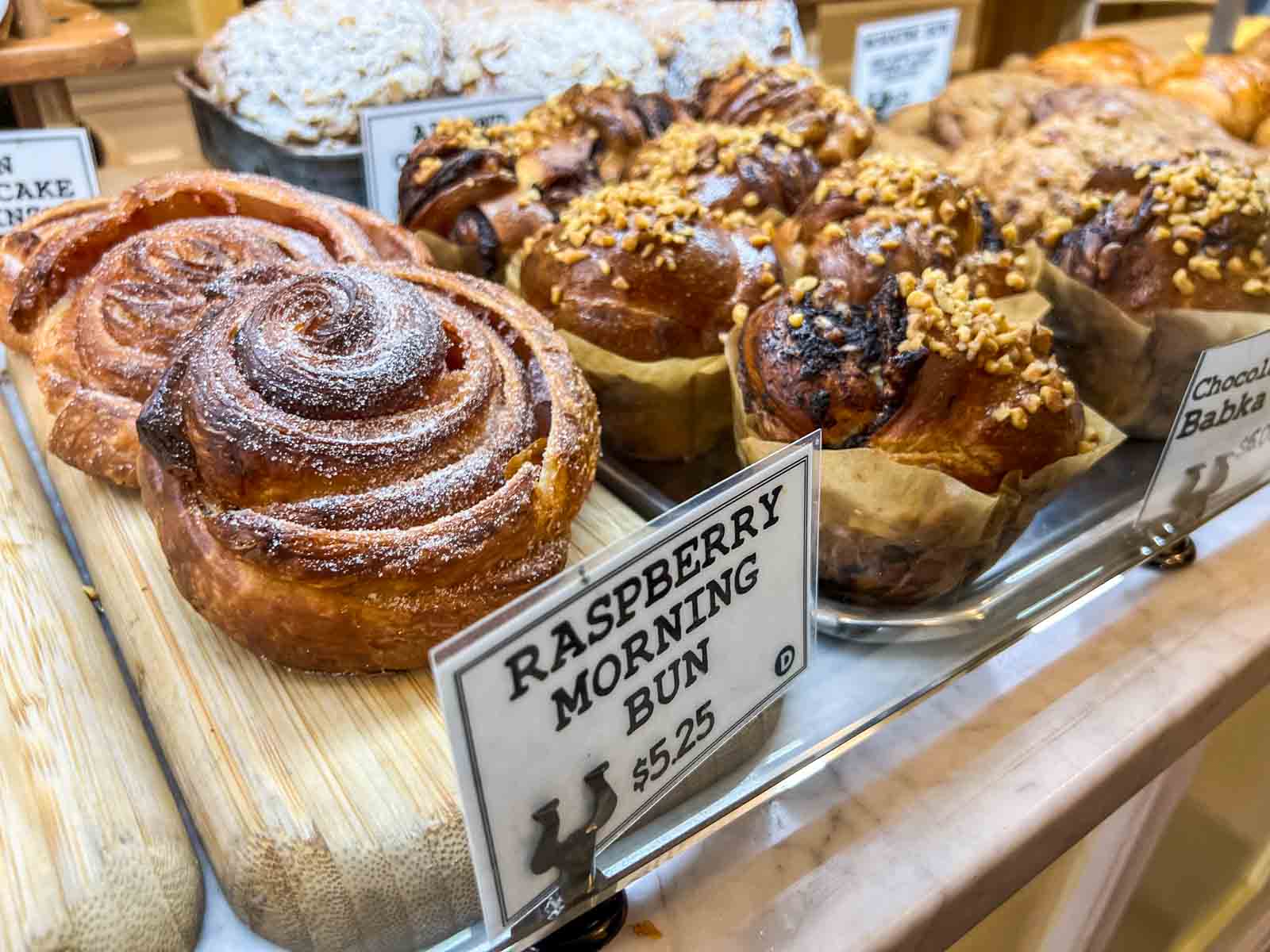 Pastries at Orwashers in New York City