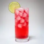 Woo Woo Cocktail With Lime Wheel