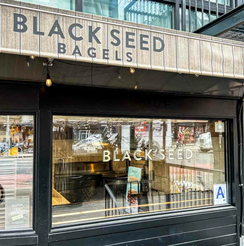 Black Seed Bagels Shop in NYC