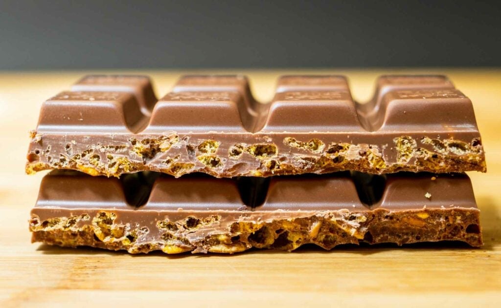 Ritter Cornflakes Bar Cross Section