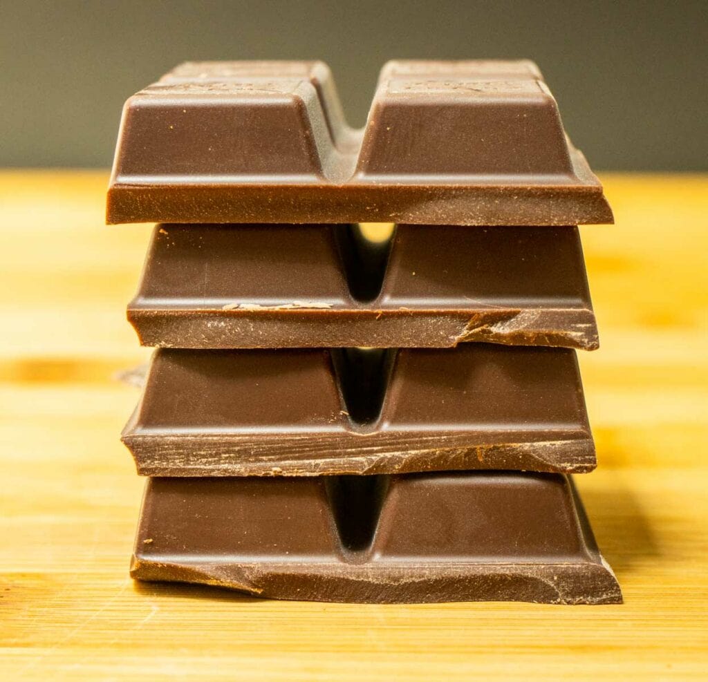 Stacked Ritter Fine Milk Chocolate Bar