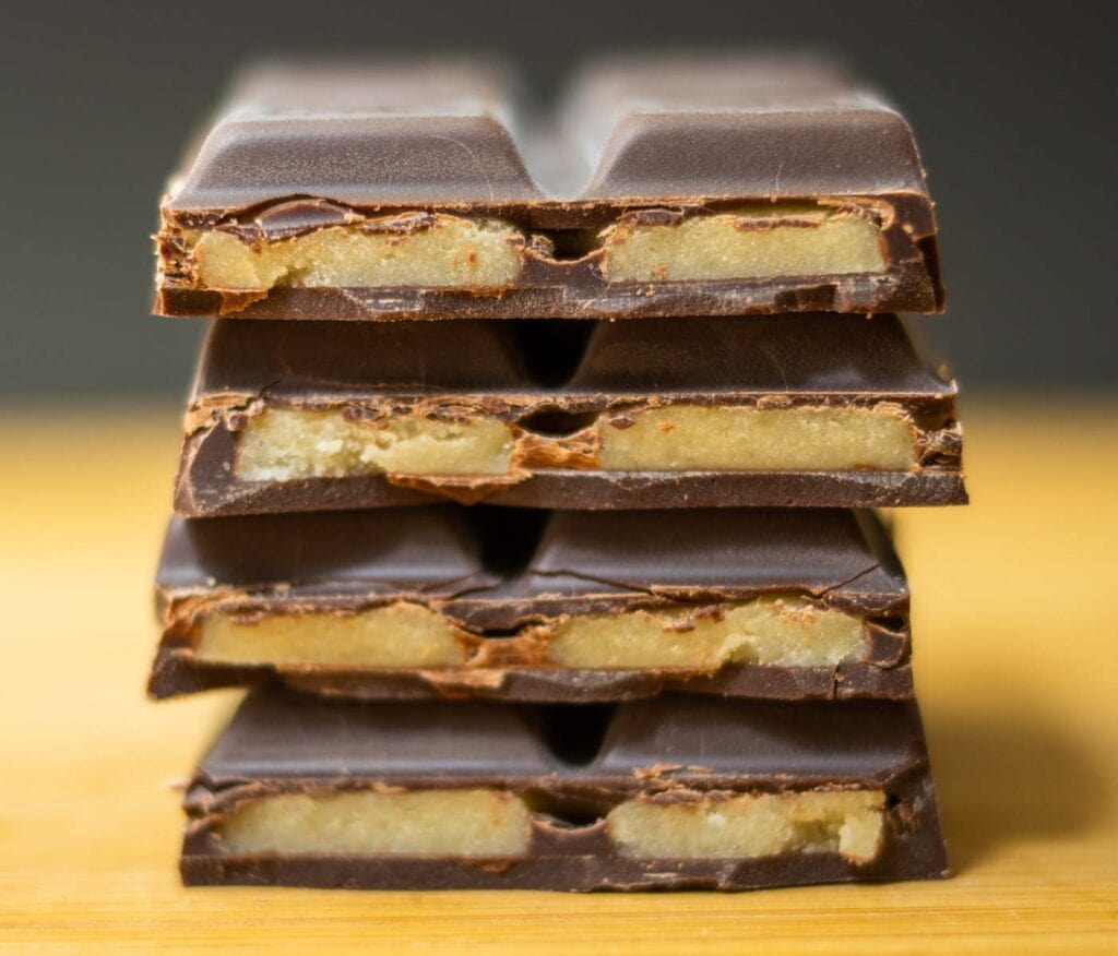 Stacked Ritter Marzipan Bar