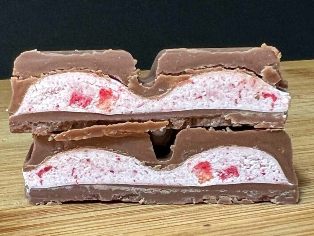 Stacked Ritter Strawberry Yogurt Bar