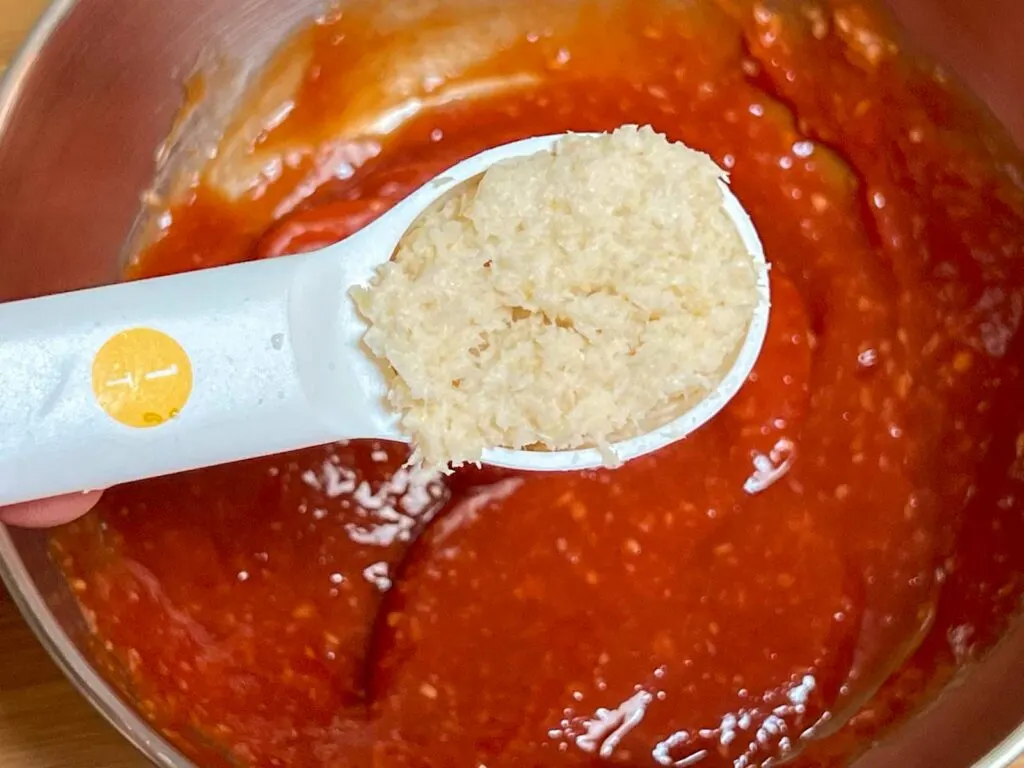 Adding a tablespoon of horseradish to ketchup for cocktail sauce