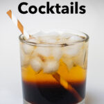 Pinterest image: photo of Cocktail with caption reading 