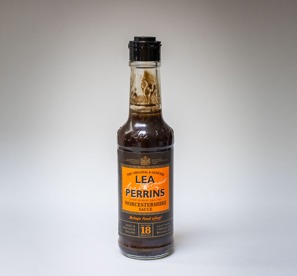 Worcestershire Sauce in a bottle