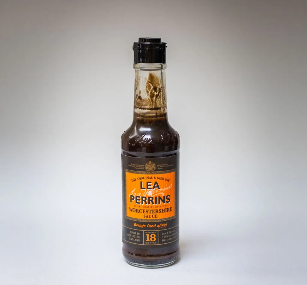 Worcestershire Sauce in a bottle