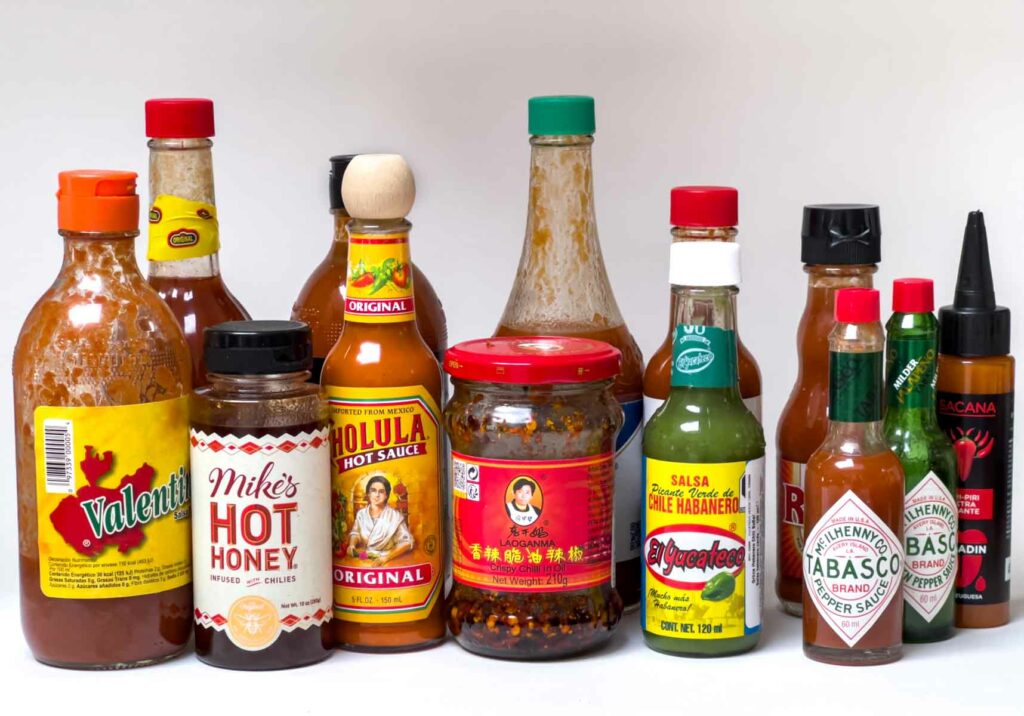 Gallery of Many Hot Sauces