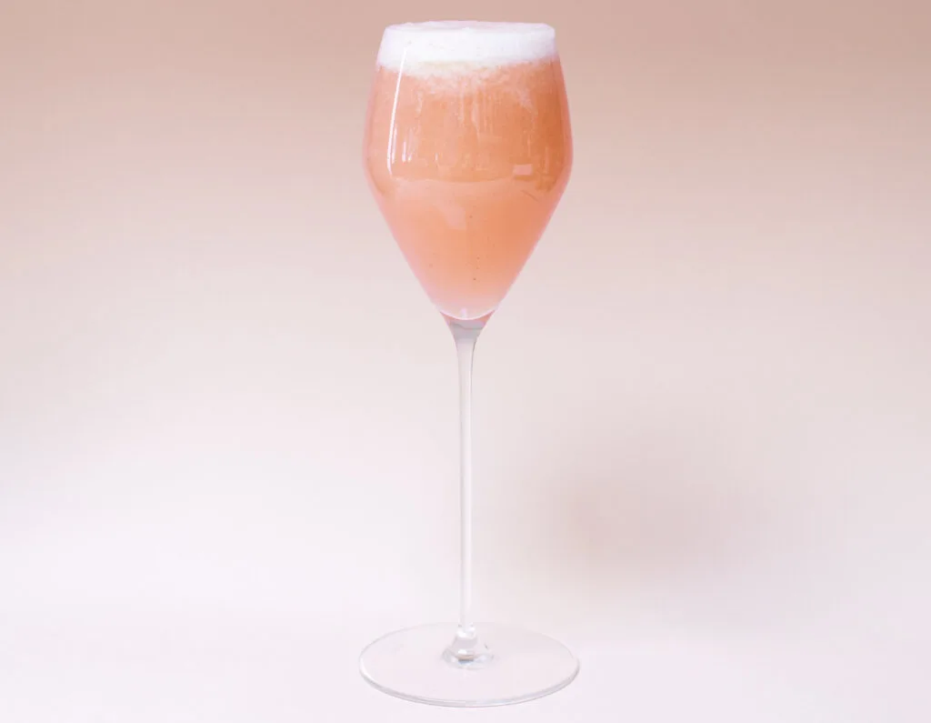 Bellini with Pink Background
