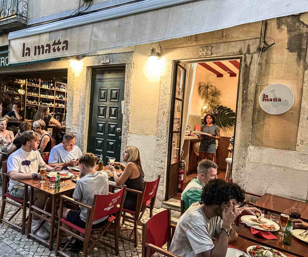 La Pizzeria Matta in Lisbon