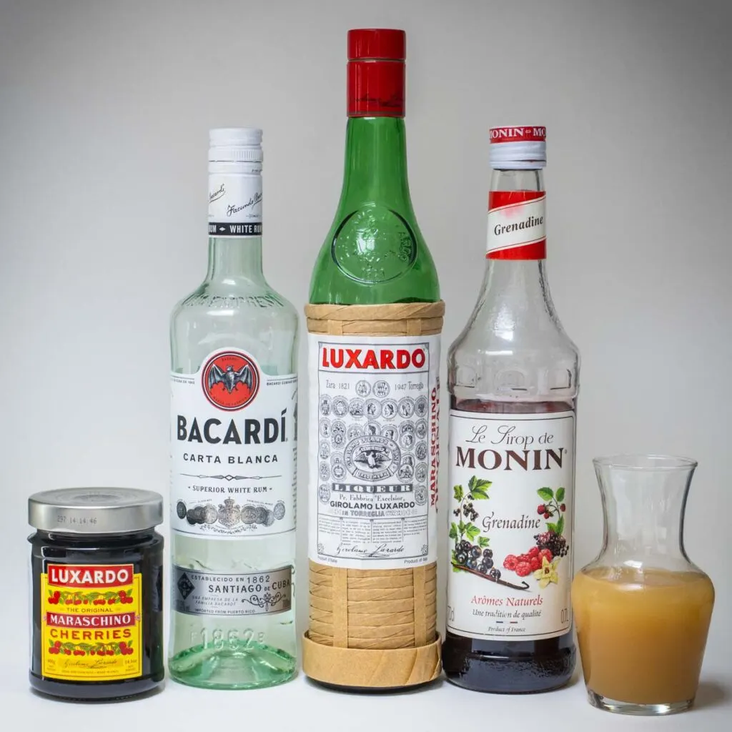 Mary Pickford Cocktail Ingredients