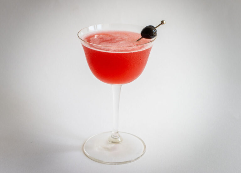 Mary Pickford Cocktail with Garnish