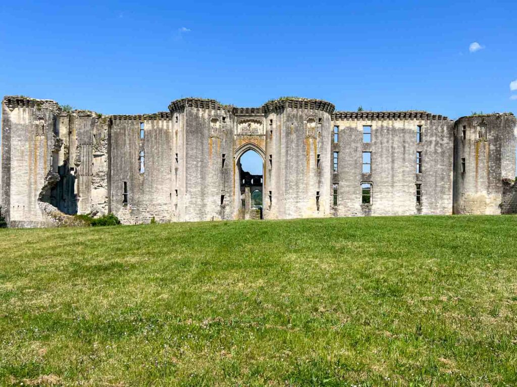Ruins in La Ferte Milon France