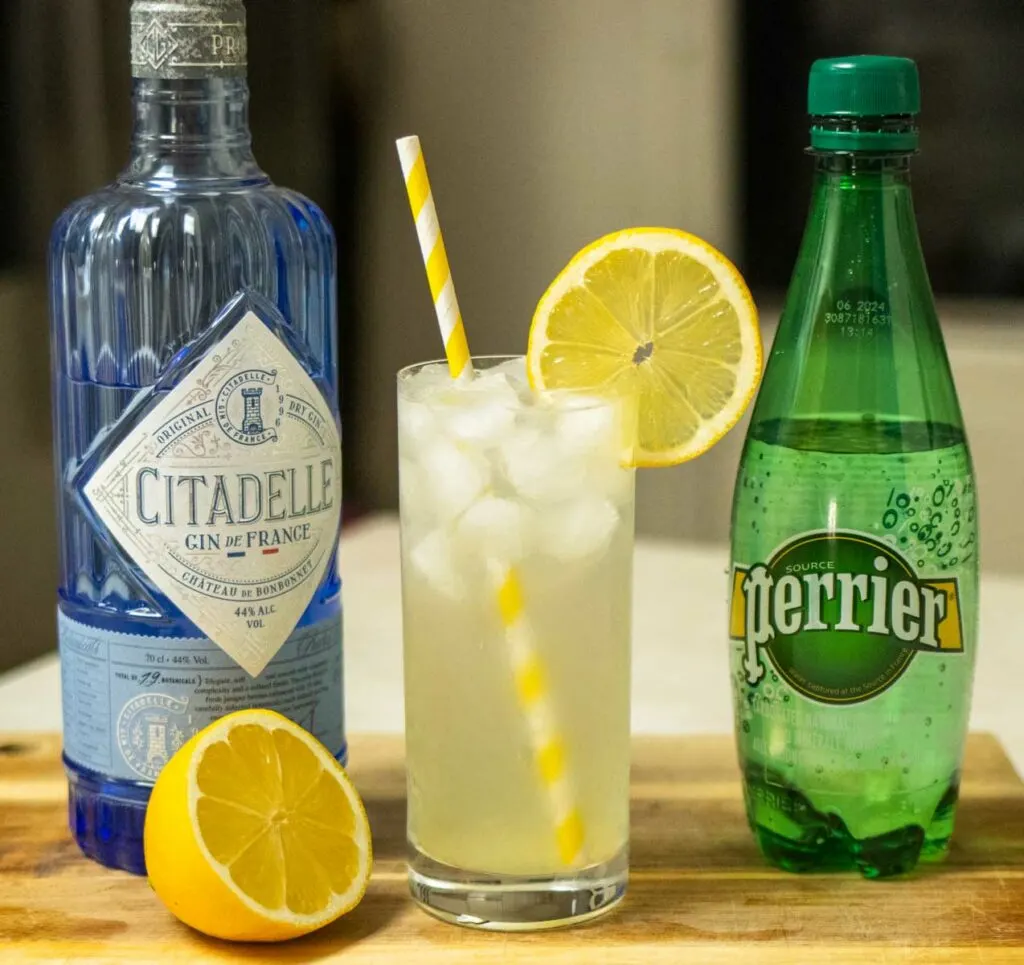 Crafted Tom Collins Cocktail