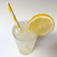 Tom Collins Cocktail from Above